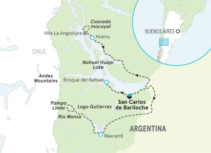 Argentina map