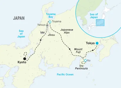 Japan map