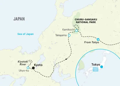 Japan map