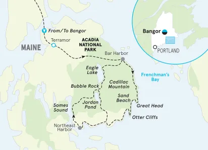 Maine map