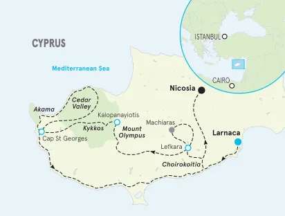 Cyprus map