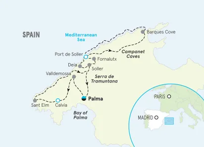 Spain map