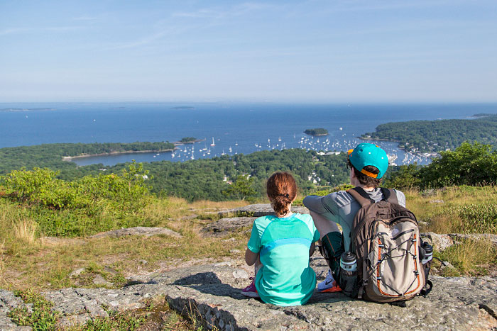 Acadia National Park hiking - Maine Family Multi-Adventure Tour