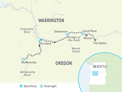 Columbia River Gorge Bike Tours | Willamette Valley Biking